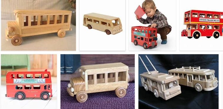 wooden toys bus