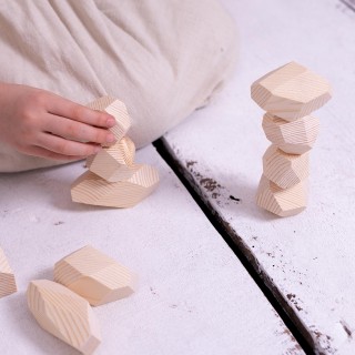 Balance Stones (Tumi-ishi) - Natural Wooden Educational Toys
