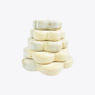 Daisy Tower (montessori) - Natural Wooden Educational Blocks