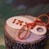 Wooden Lacing Up Shoe  - Natural Wooden Educational Toy