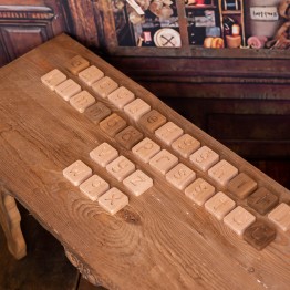Natural Wooden Alphabet Letter Set 