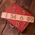 Natural Wooden Educational Numbers - Walnut