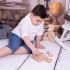 Natural Pyramid Counting  Plates (Montessori)
