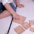Natural Pyramid Counting  Plates (Montessori)