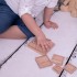 Natural Pyramid Counting  Plates (Montessori)