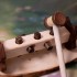 Wooden Plug and Play Toy - From Walnut Tree
