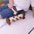 Wooden Plug and Play Toy - From Walnut Tree