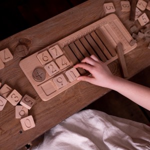 Wooden Advanced Math Set - Educational Toy