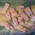Wooden Pompon Number Tables (Montessori - 100% Natural) - Educational Toy
