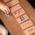 Wooden Pompon Number Tables (Montessori - 100% Natural) - Educational Toy