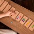 Wooden Pompon Number Tables (Montessori - 100% Natural) - Educational Toy