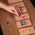 Wooden Pompon Number Tables (Montessori - 100% Natural) - Educational Toy