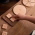 Wooden Math Fraction Chart (Montessori - 100% Natural) - Educational Toy