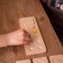 Wooden Numbers and Tables Toy with Pompon (Montessori - 100% Natural) - Educational Toy