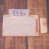 Wooden Sand Board (Montessori -% 100 Natural) -Educational Toy