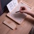 Wooden Sand Board (Montessori -% 100 Natural) -Educational Toy