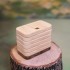 Wooden Cloudy with Holes (1-6 Numbers) - Natural Wooden Educational Toy