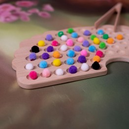 Wooden Rainbow Board 