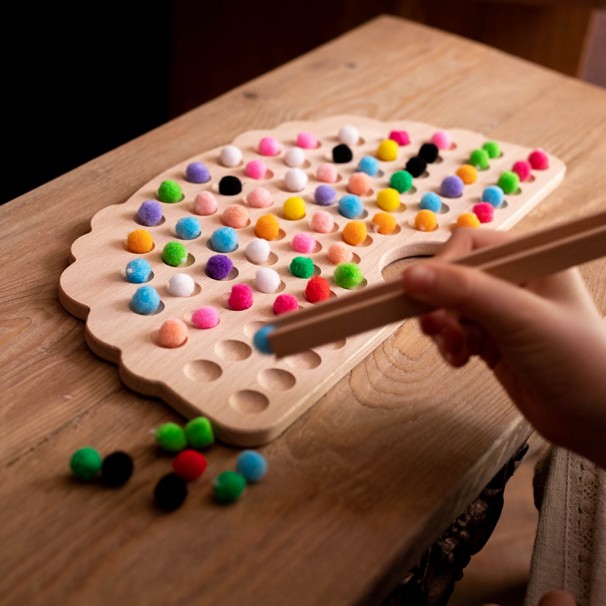 Wooden Rainbow Board 