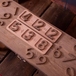 Wooden Math Board Birthday Gift For kids